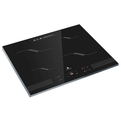 Imagem de Fogão Cooktop por Indução de 4 Bocas 220v - Moderno, Elegante e Prático, com Recursos Avançados