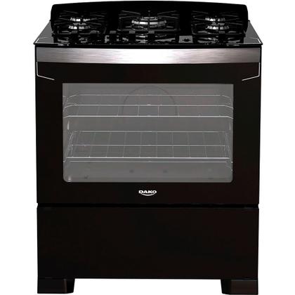 Imagem de Fogão Dako Diplomata 5 Bocas Automático Mesa de Vidro Tripla Chama