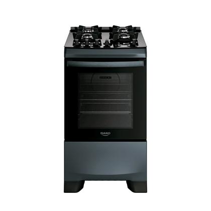 Imagem de Fogão Dako Supreme Glass 4 Bocas com Timer Touch Titanium Bivolt