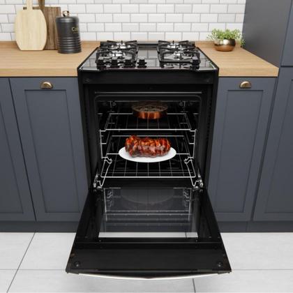 Imagem de Fogão de Embutir 4 Bocas Dako Diplomata Mesa de Vidro