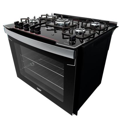 Imagem de Fogão de Embutir 5 Bocas com Mesa de Vidro Diplomata Bivolt Dako