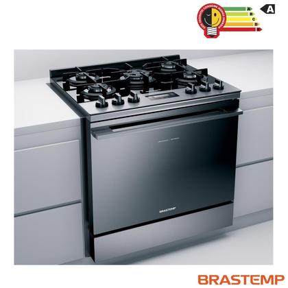 Imagem de Fogão de embutir brastemp 05 bocas - bys5vcr - 220v