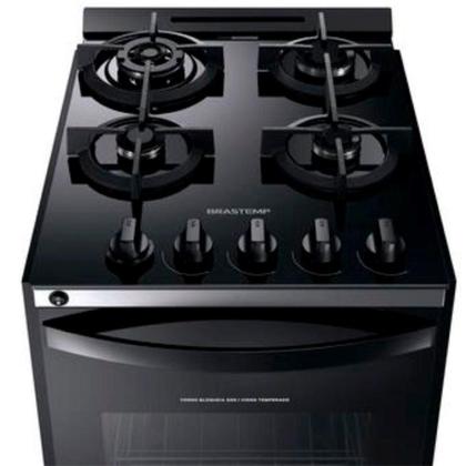Imagem de Fogão De Embutir Brastemp 4 Bocas Bivolt Preto Byo4Xaeuna