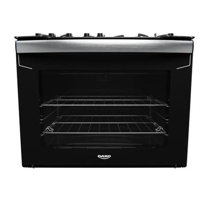 Imagem de Fogão de Embutir Diplomata 5 Bocas com Mesa de Vidro Dako