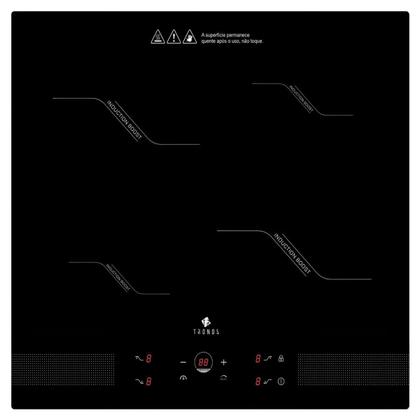 Imagem de Fogão De Indução Cooktop 4 Boca Tronos