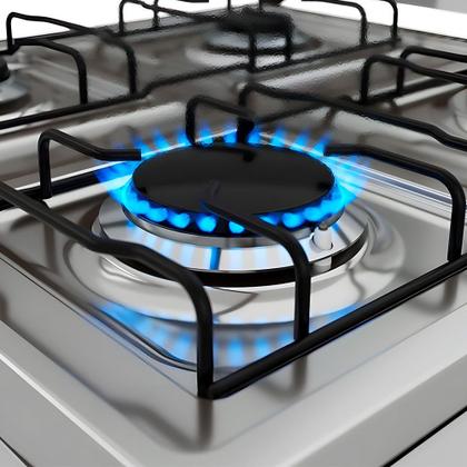 Imagem de Fogão de Mesa a Gás 4 Bocas Esmaltec Laguna 4 Bocas 4027 Branco