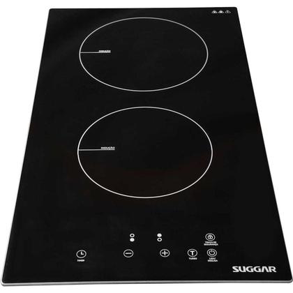 Imagem de Fogão de Mesa Cooktop de Indução 2 Zonas de Aquecimento Suggar