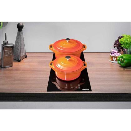 Imagem de Fogão de Mesa Cooktop de Indução 2 Zonas de Aquecimento Suggar