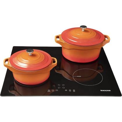 Fogão de Mesa Cooktop de Indução 4 Zonas de Aquecimento Suggar Imagem de Fogão de Mesa Cooktop de Indução 4 Zonas de Aquecimento Suggar