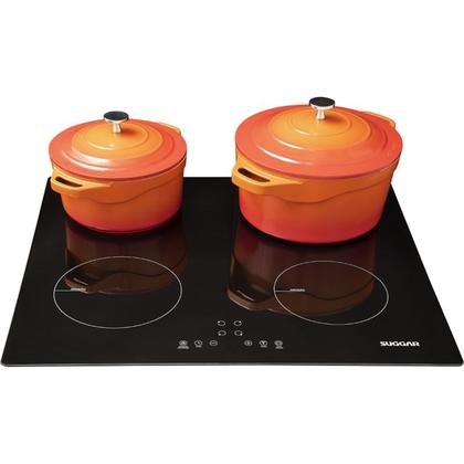 Fogão de Mesa Cooktop de Indução 4 Zonas de Aquecimento Suggar Imagem de Fogão de Mesa Cooktop de Indução 4 Zonas de Aquecimento Suggar
