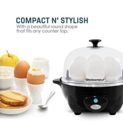Imagem de Fogão de Ovos Elite Gourmet EGC-007B Rapid - 7 Ovos - Preto