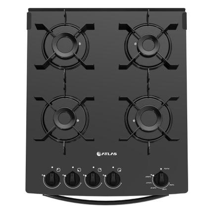 Imagem de Fogão de Piso Atlas 4 Bocas Monaco Acendimento Automático Top Glass