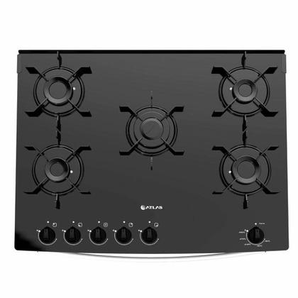 Imagem de Fogão de Piso Atlas 5 Bocas Monaco Acendimento Automático Top Glass