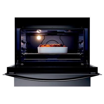 Imagem de Fogão de Piso Brastemp 5 Bocas Mesa de Vidro e Turbo com Forno 96 Litros Bivolt Inox