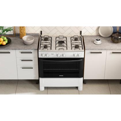 Imagem de Fogão de Piso com Acendimento Automático Star 5 Bocas Itatiaia