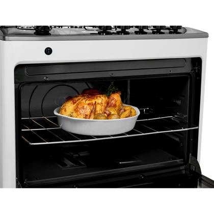 Imagem de Fogão de Piso Consul 5 Bocas Branco com Acendimento Automático e Botões Removíveis - CFS5NAB