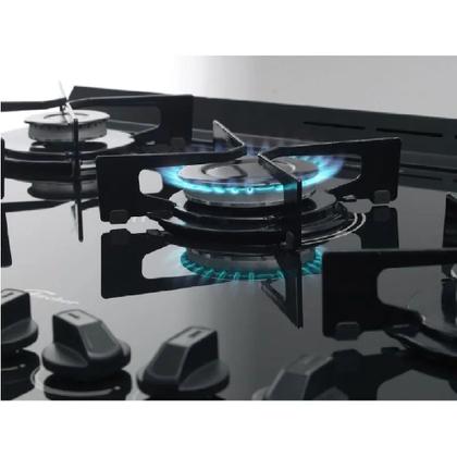 Imagem de Fogão de Piso Fischer 5 Bocas Gran Cheff com Mesa de Vidro Silver - Bivolt