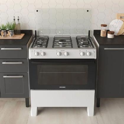 Imagem de Fogão de Piso Itatiaia 5 Bocas Star New Branco