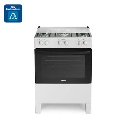 Imagem de Fogão de Piso Itatiaia 5 Bocas Star New Branco