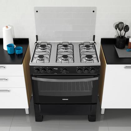 Imagem de Fogão de Piso Waves 6 Bocas com Acendimento Automático Itatiaia
