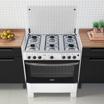 Imagem de Fogão de Piso Waves 6 Bocas com Acendimento Automático Itatiaia