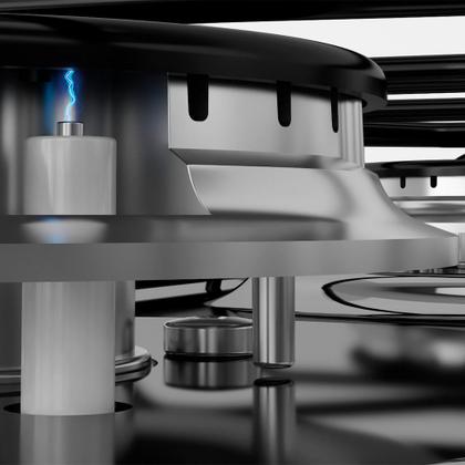 Imagem de Fogão de Piso Waves 6 Bocas com Acendimento Automático Itatiaia