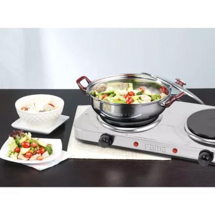 Imagem de Fogão Elétrico em Inox Prateado 110V/2000w - FFG01 Britânia