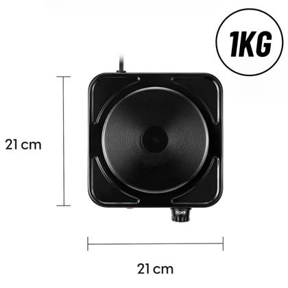 Imagem de Fogão Elétrico Portátil Elgin 1 Boca - 127v