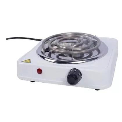 Imagem de Fogao Eletrico Portatil Espiral Branco 1 Boca 127v Fix 