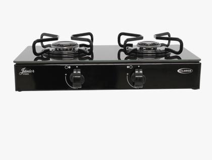 Imagem de Fogão Gás Mesa Junior 2 Bc Glass ARR Preto c/ Vidro Preto -Manual