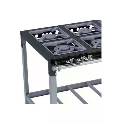 Imagem de Fogão Industrial 6 Bocas 30X30 S2020 Metalmaq