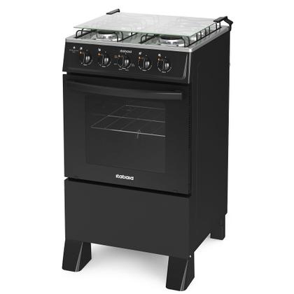 Imagem de Fogão Itatiaia 4 Bocas Star Clean New Preto