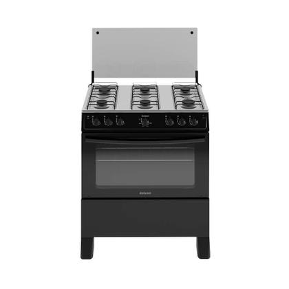 Imagem de Fogão Itatiaia Star New Piso 6 Bocas Preto Mesa de Inox Bivolt 3700000474