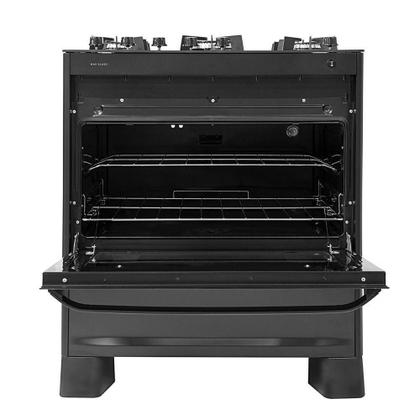 Imagem de Fogão Max Glass 5 Bocas Vidro Temperado Suggar Preto Bivolt