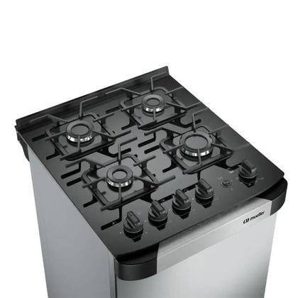 Imagem de Fogão Mueller 4 bocas Decorato Vetro Inox - Bivolt