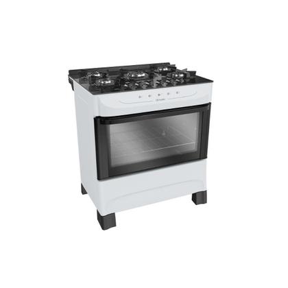 Imagem de Fogão Mueller 5 Bocas com Mesa de Vidro e Acendimento Branco MFV5BB - Bivolt