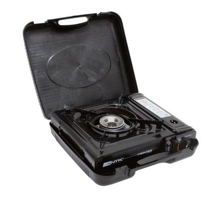 Imagem de Fogão Portátil Nautika Frontier Fogareiro + Kit 4 Lata Gás