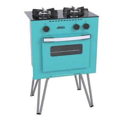 Imagem de Fogão Portátil Venax Mini Cook 2 Bocas a Gas Verde