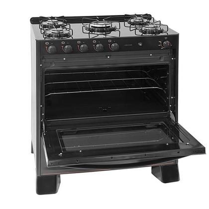 Imagem de Fogão Suggar Cook Glass 5 Queimadores Preto FGVCG510PT Bivolt