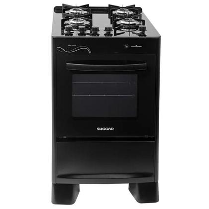 Imagem de Fogão Suggar Neo Glass 4 Bocas Com Acendimento Automático Preto