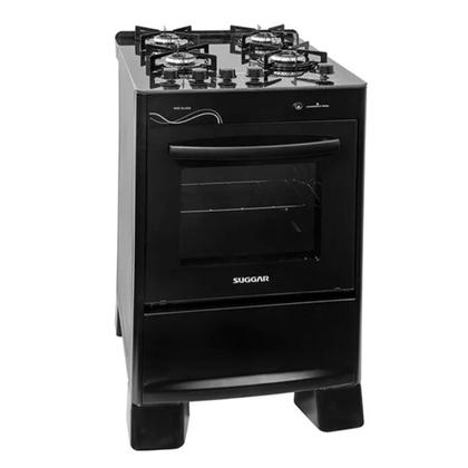 Imagem de Fogão Suggar Neo Glass 5 Bocas Com Acendimento Automático Preto