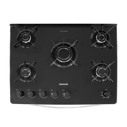 Imagem de Fogão Suggar Neo Glass 5 Queimadores Fgvng510prix Prata Bivolt