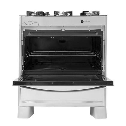 Imagem de Fogão Suggar Neo Glass 5 Queimadores Fgvng510prix Prata Bivolt