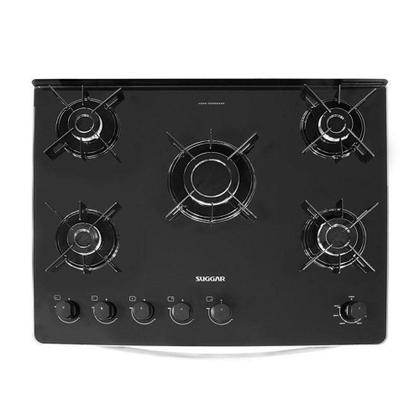 Imagem de Fogão Suggar Neo Glass 5 Queimadores Inox Bivolt FGVNG510PRIX