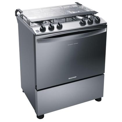 Imagem de Fogão5 Bocas Brastemp Automático BFS5NCRUNA Inox