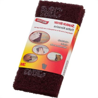 Imagem de Folha Abrasiva 3M Media (Palha 1) - Pacote Com 2 Folhas 110X225X12Mm