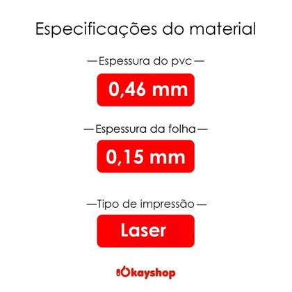 Imagem de Folha Imprimível á Laser A3 - 10 Unidades