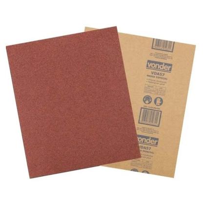 Imagem de Folha Lixa Massa Parede G180 Vonder 225 x 275mm