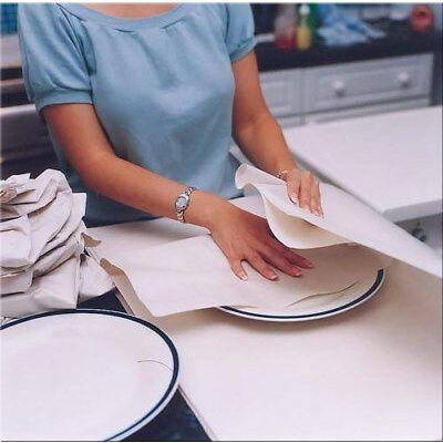 Imagem de Folha Papel De Seda Branco 35X50 100UN Embalagem Laços Perfumes Festas Pipas Presentes Alimentos