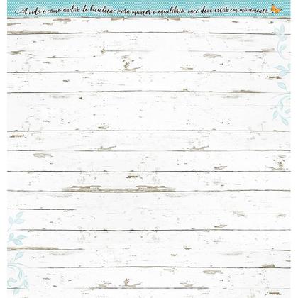 Imagem de Folha para Scrapbook Dupla Face - Coleção Encanto - SD-1163